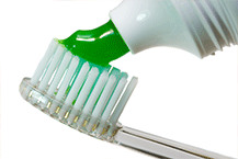 Green toothpaste